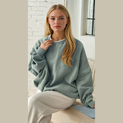 Oversized Sweatshirt Sewing Pattern | Cozy Loungewear Pattern