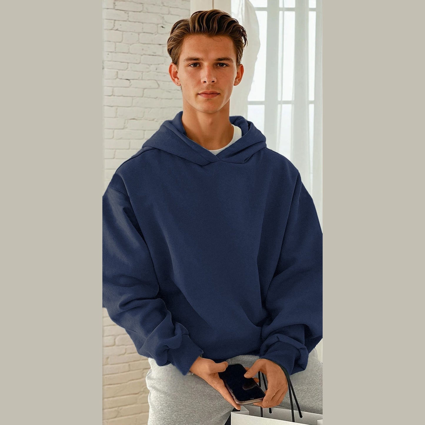 James Hoodie Sewing Pattern – Beginner-Friendly DIY Sweatshirt | Sizes XS-XXXL