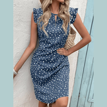 Easy Ruffle Dress Sewing Pattern – Women’s PDF XS-XXXL