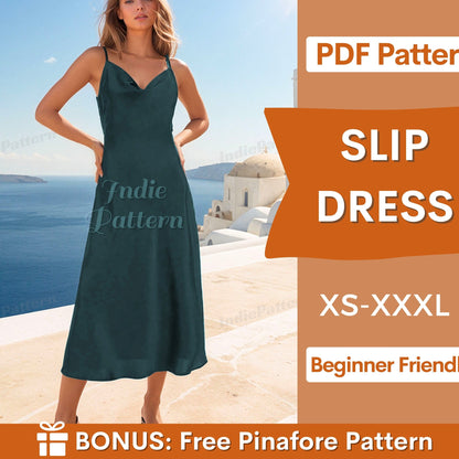 Elegant Prom & Summer Dress Sewing Pattern – XS-XXXL