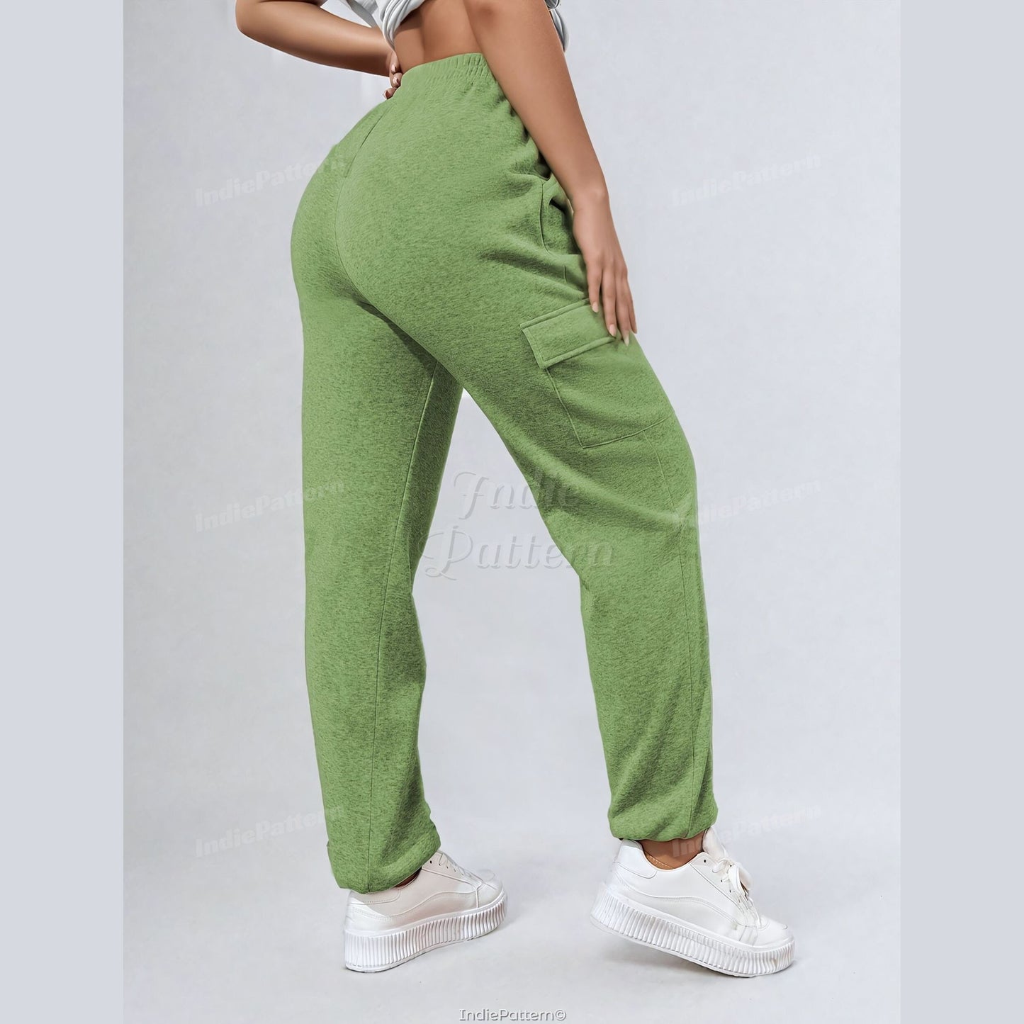 Joggers Sewing Pattern – Cargo-Style Sweatpants Design