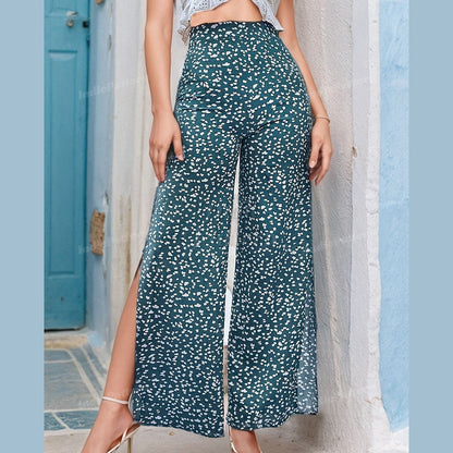 Slit Pants Sewing Pattern - Comfortable Summer Pants for Women