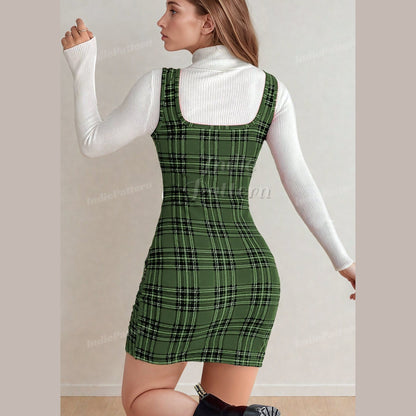 Bodycon Dress Sewing Pattern – Easy Fitted Dress for Beginners