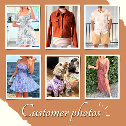 Choose Any 10 Patterns | Custom Sewing Pattern Bundle for Women & Men