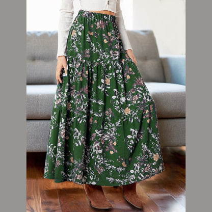 Maxi Skirt Pattern | XS-XXXL | Skirt PDF Sewing Pattern | Skirt Pattern | Beginner Sewing Pattern | Women Sewing Pattern, Long Skirt Pattern