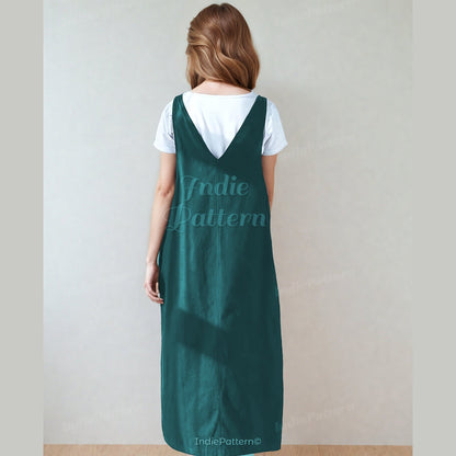 Oversized Dress Sewing Pattern | Jumper Style PDF