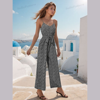 Women’s Comfy Jumpsuit Sewing Pattern - Summer Style