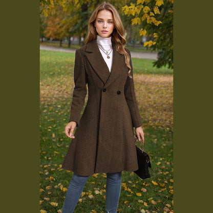 Stylish Long Winter Coat Sewing Pattern - Cozy Design