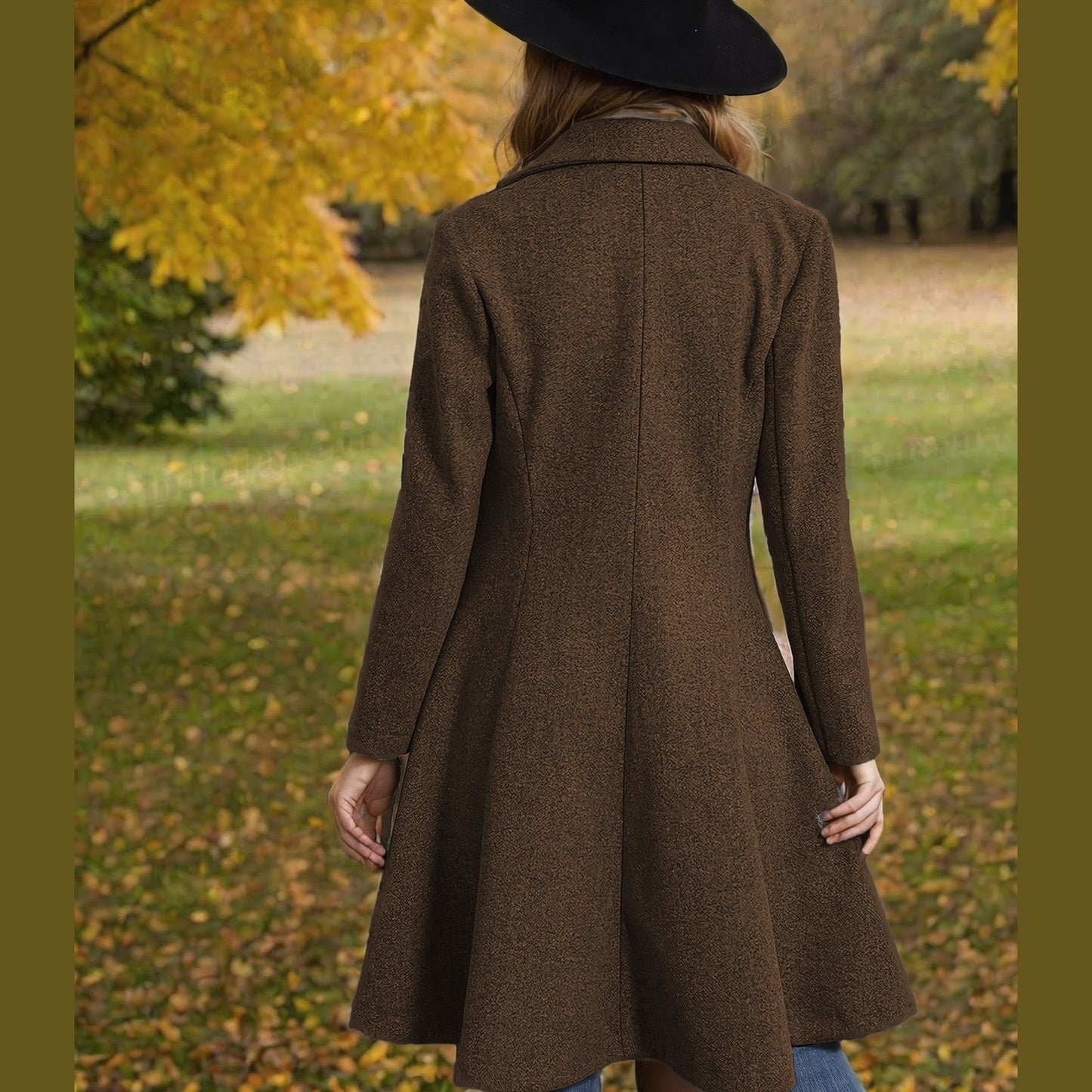 Stylish Long Winter Coat Sewing Pattern - Cozy Design