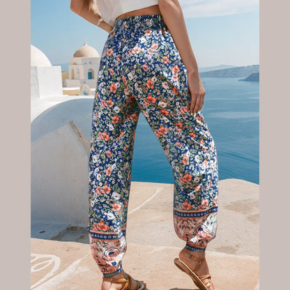 Comfy Harem Pants Sewing Pattern | Summer Pants for Women