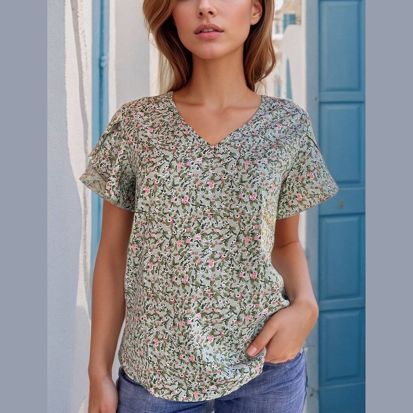 Easy Blouse Sewing Pattern PDF for Women – XS-XXXL Top Pattern