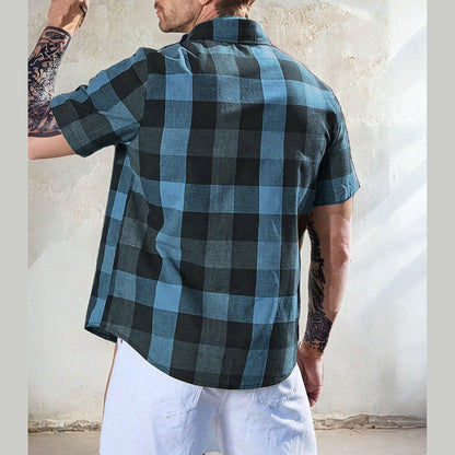 Men's Short Sleeve Shirt Sewing Pattern | XS-XXXL with Step-by-Step Guide