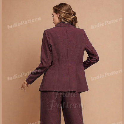 Suit Jacket Sewing Pattern - Blazer & Women's Jacket