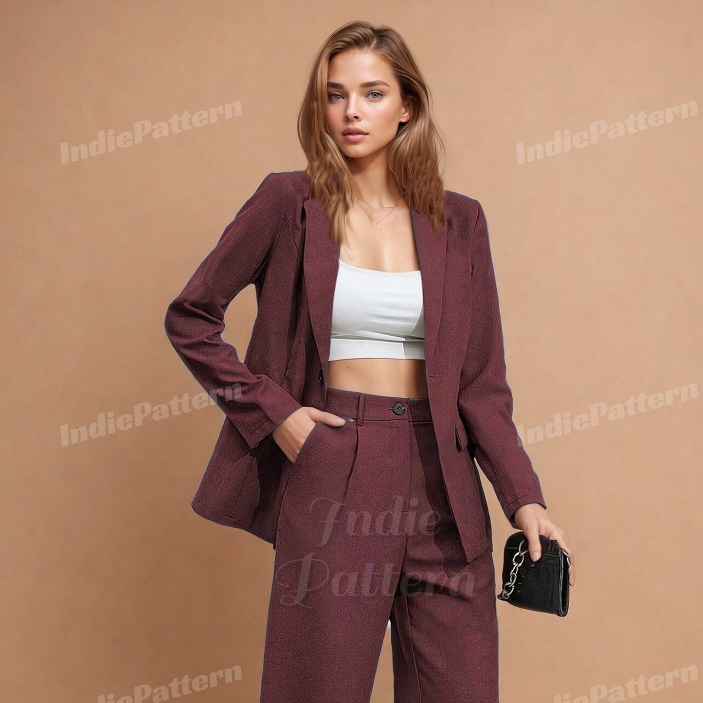 Suit Jacket Sewing Pattern - Blazer & Women's Jacket