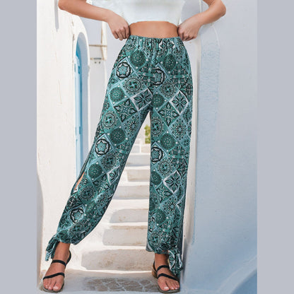 Slit Harem Pants Sewing Pattern | Summer Pants for Beginners