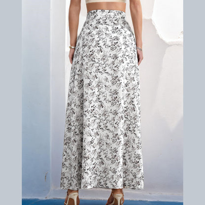 Iris Slit Skirt Pattern for Women - High-Waisted, Perfect for Beginners