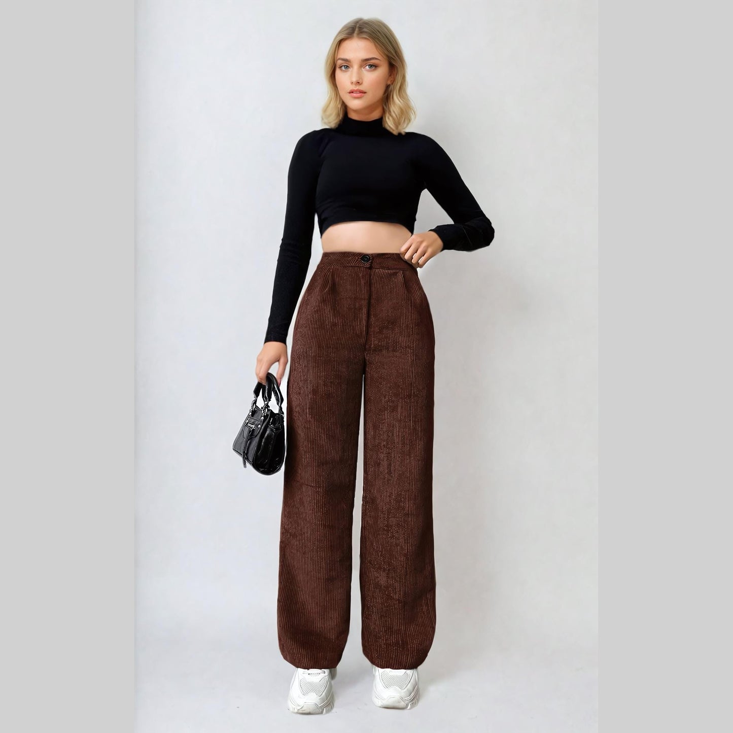 Trendy Trousers Sewing Pattern for Women | Wide-Leg Pants