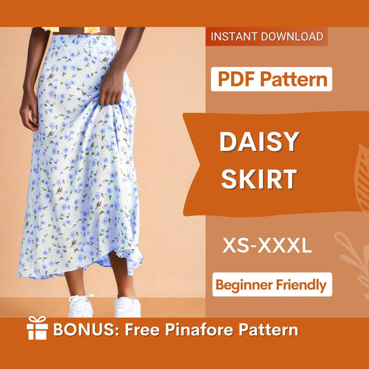 Super Cute Skirt Sewing Pattern for Women- Stylish & Easy to Make