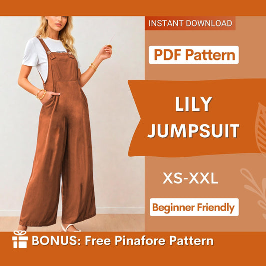 Overalls Sewing Pattern – Comfortable Dungaree Design