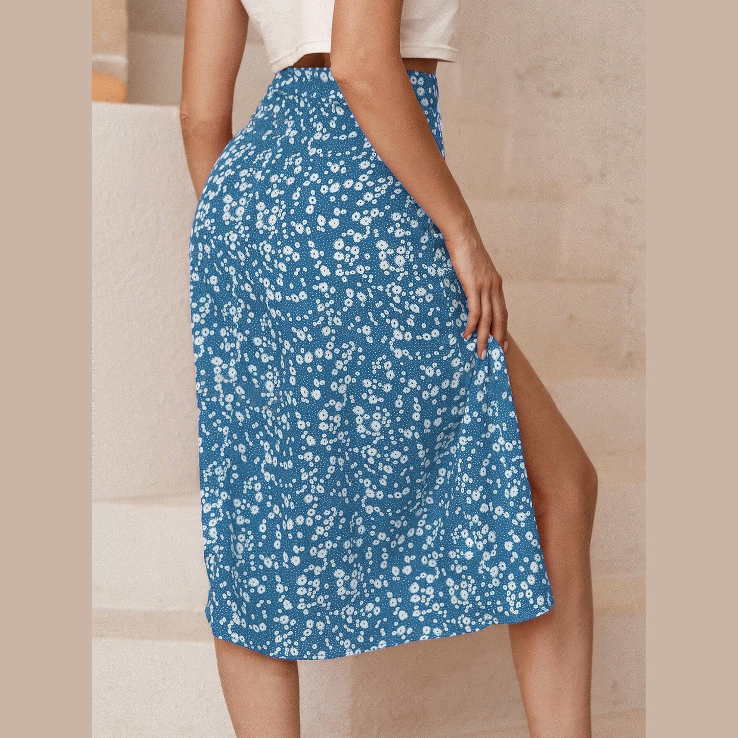 Easy Slit Skirt Sewing Pattern – Perfect for Summer Wear