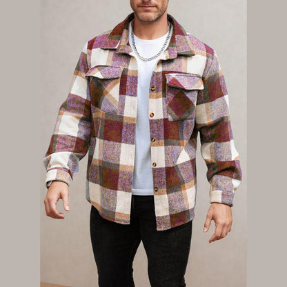 Men’s Shirt Jacket Sewing Pattern – DIY Intermediate Project | Sizes XS-XXXL