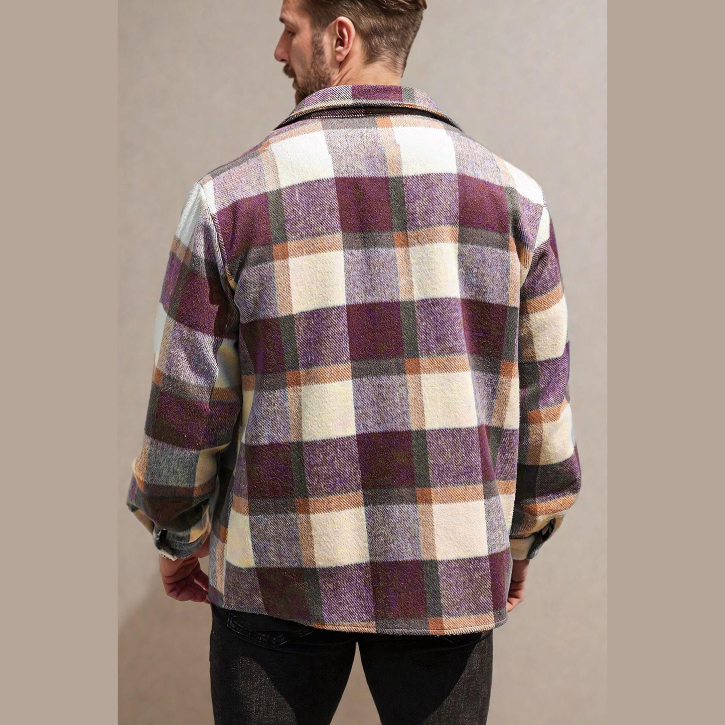 Men’s Shirt Jacket Sewing Pattern – DIY Intermediate Project | Sizes XS-XXXL